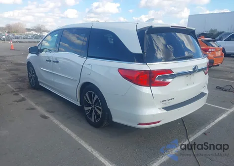 2019 Honda Odyssey Elite from USA, damaged, VIN 5FNRL6H9XKB001116